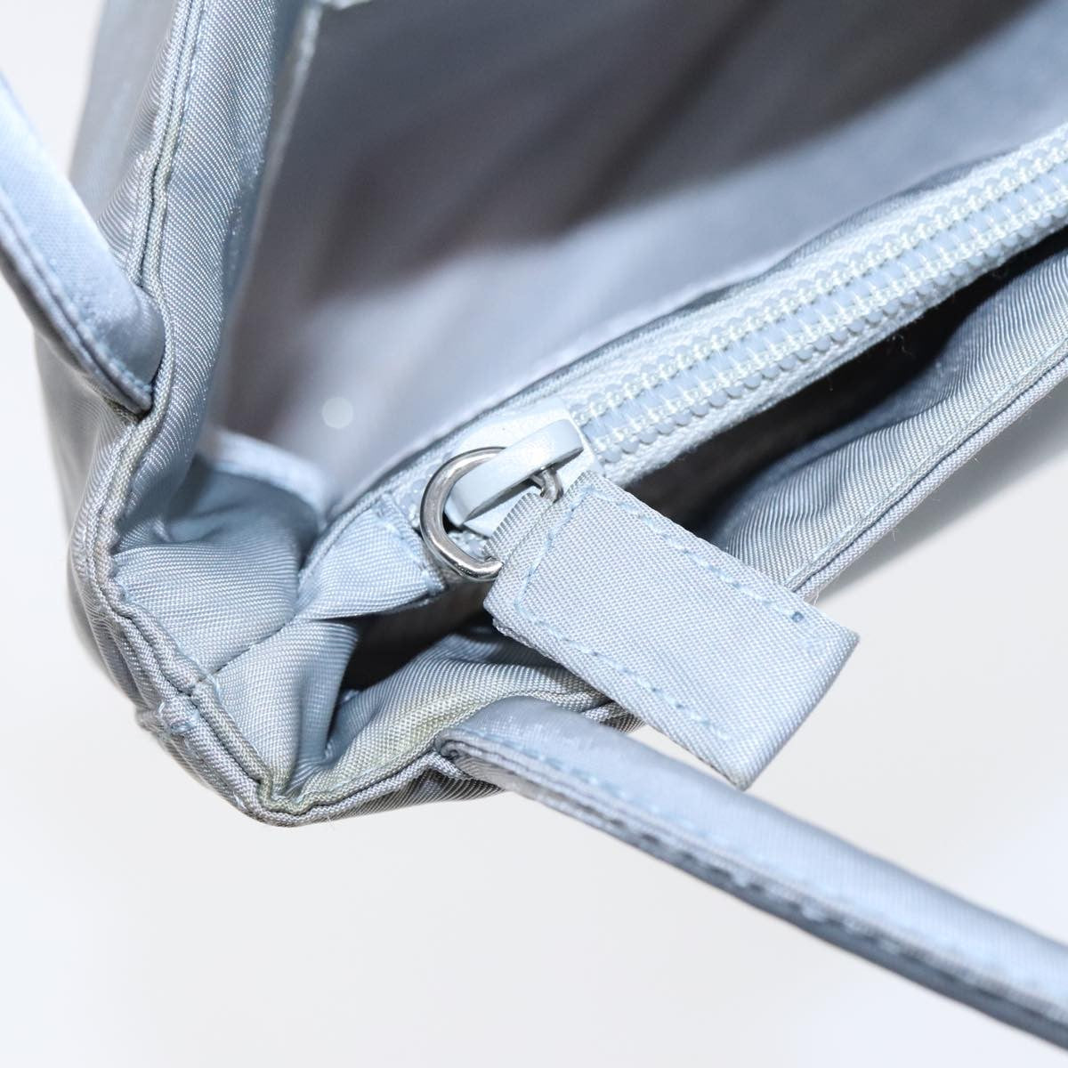 Prada Vintage Tote Tessuto, BLUE, NYLON, Tote bag