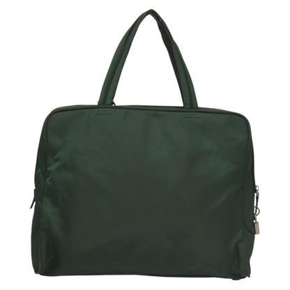 Prada Zip Around Tote Tessuto, KHAKI, NYLON, Handbag