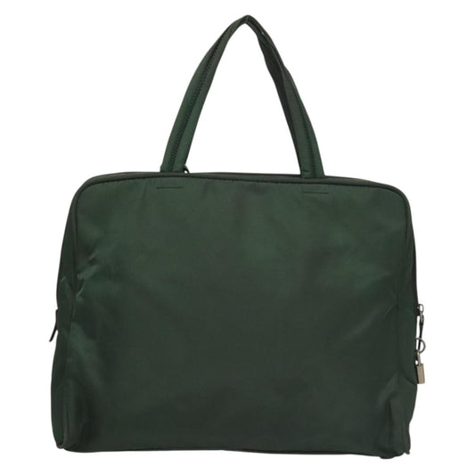 Prada Zip Around Tote Tessuto, KHAKI, NYLON, Handbag