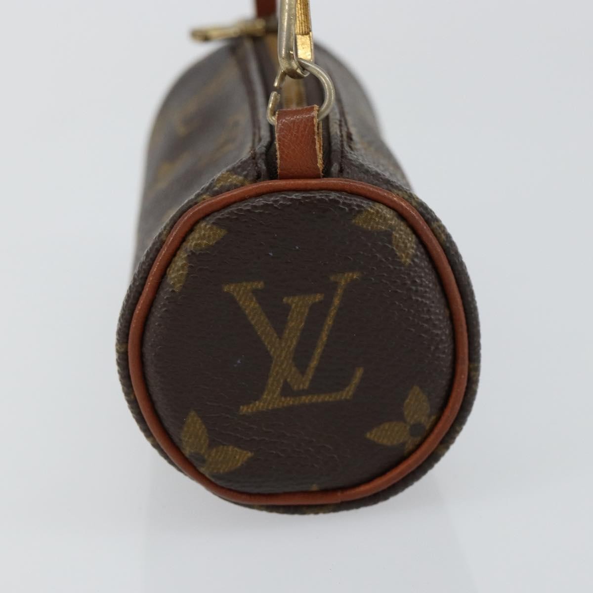 Louis Vuitton Papillon Pochette Monogram Canvas, BROWN, CANVAS, Clutche & pouche