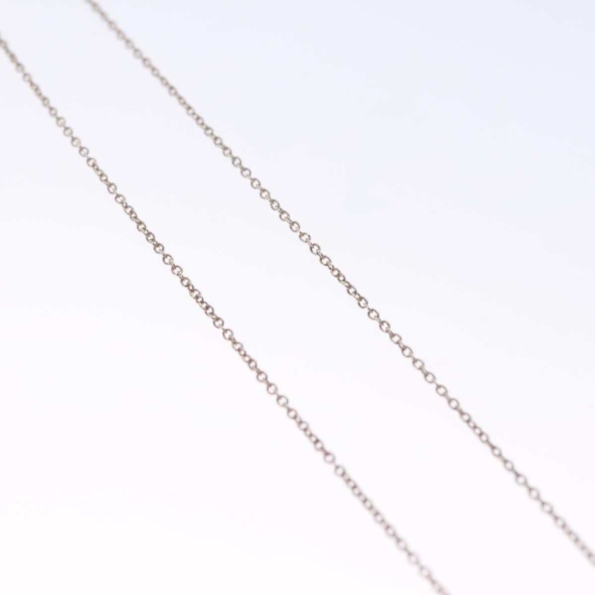 Tiffany & Co. Paloma Picasso Olive Leaf Heart Pendant Necklace Silver, SILVER, SILVER, Necklace