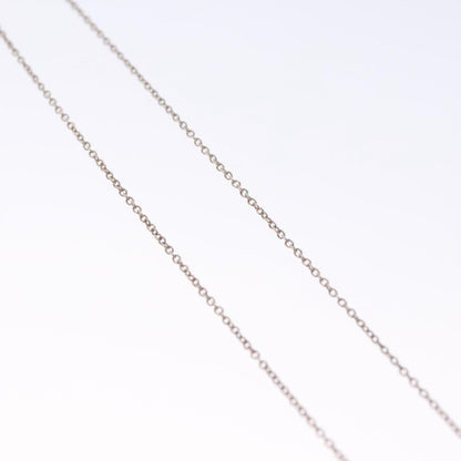 Tiffany & Co. Paloma Picasso Olive Leaf Heart Pendant Necklace Silver, SILVER, SILVER, Necklace