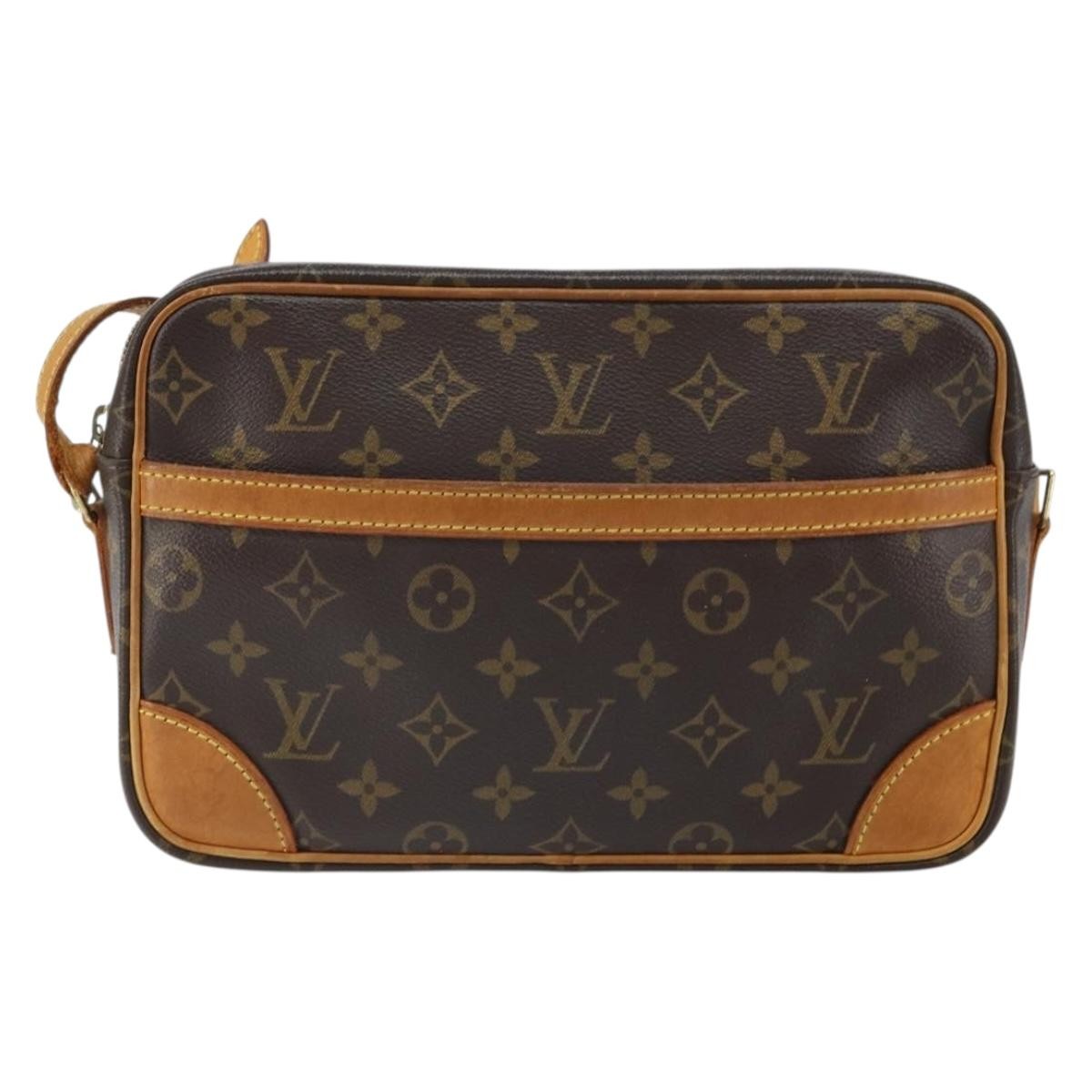 Louis Vuitton Trocadero Handbag Monogram Canvas, BROWN, CANVAS, Shoulder bag