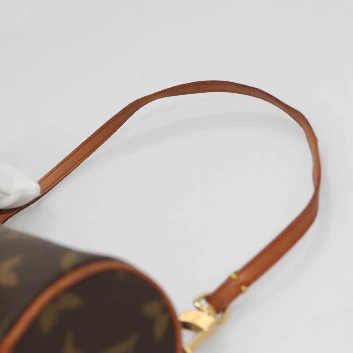 Louis Vuitton Papillon Pochette Monogram Canvas, BROWN, CANVAS, Clutche & pouche