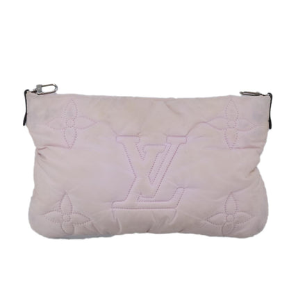 Louis Vuitton Maxi Multi Pochette Accessoires Monogram Quilted Econyl Nylon, PINK, NYLON, Clutche & pouche