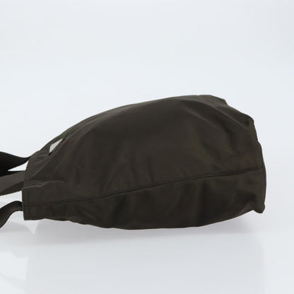 Prada Vintage Zip Tote Tessuto, KHAKI, NYLON, Tote bag