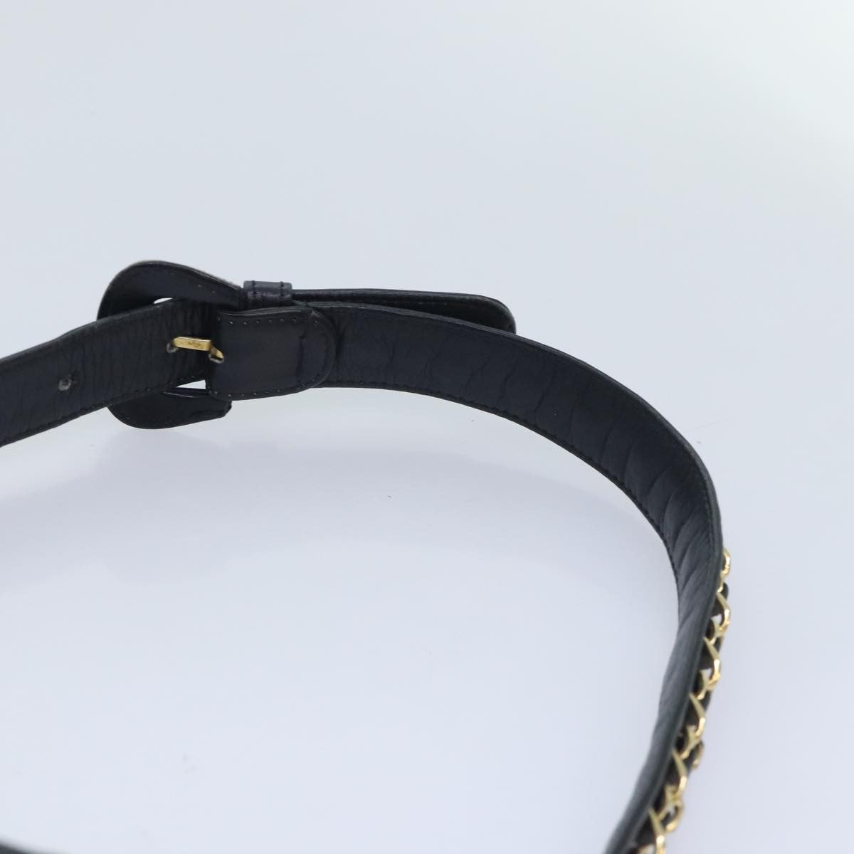 Chanel Vintage Flap Waist Bag Leather, BLACK, LEATHER, Clutche & pouche