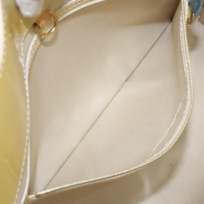 Louis Vuitton Catalina Handbag Monogram Vernis, YELLOW, PATENT_LEATHER, Tote bag