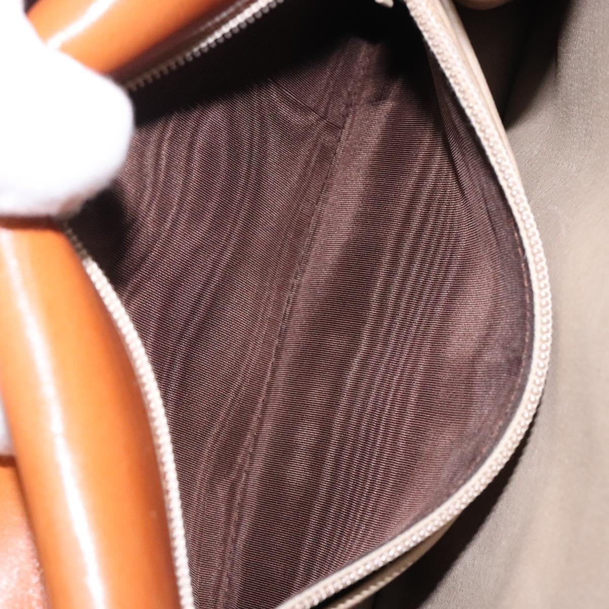 Loewe Anagram handbag Leather, BROWN, LEATHER, Handbag