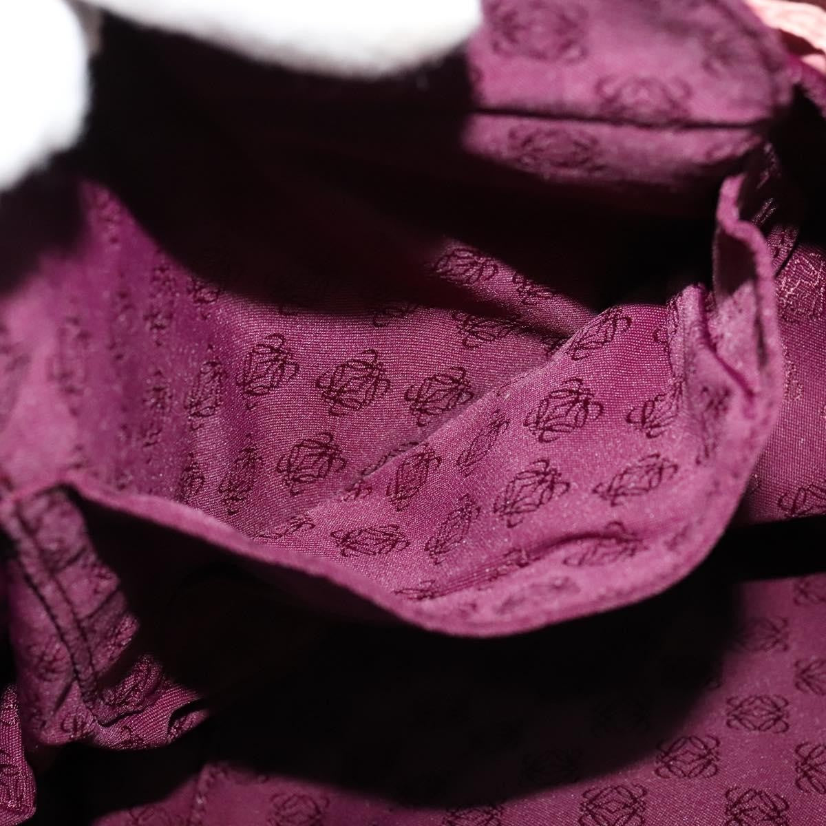 Loewe Anagram Logo Nappa Aire Hand Bag Leather, PINK, LEATHER, Handbag