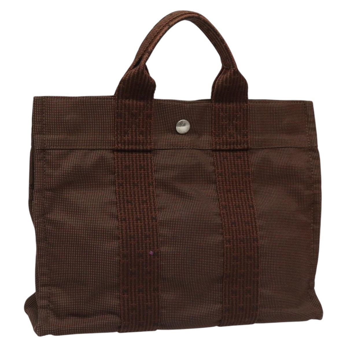 Hermes Fourre-tout Herline Fourre-tout Herline, BROWN, CANVAS, Tote bag