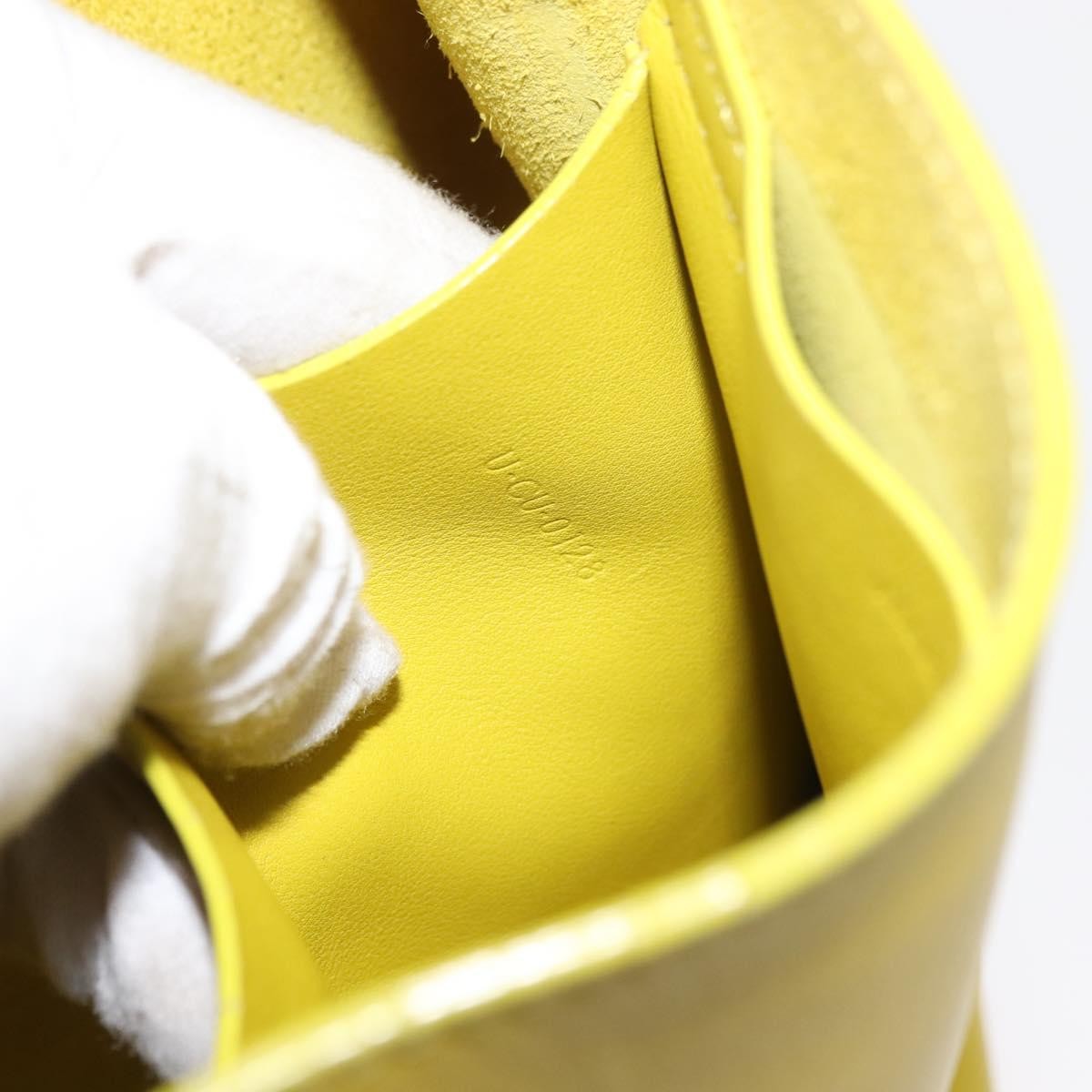 Celine Long Strap Big Bag Bucket Leather, YELLOW, LEATHER, Shoulder bag