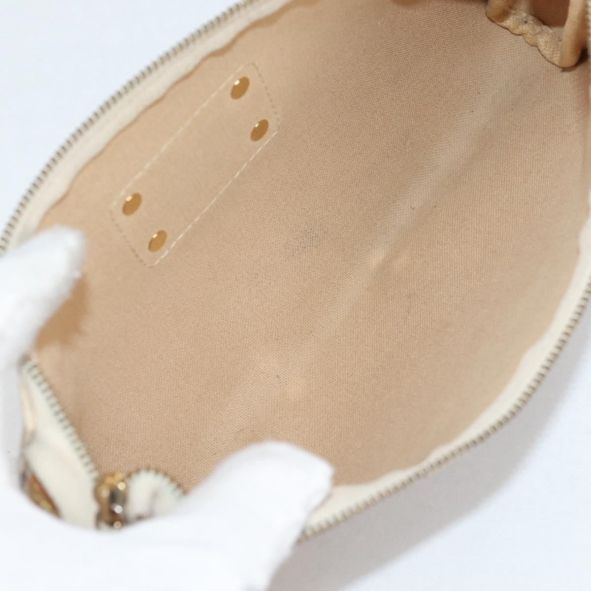 Louis Vuitton Eva Handbag Damier, WHITE, CANVAS, Shoulder bag