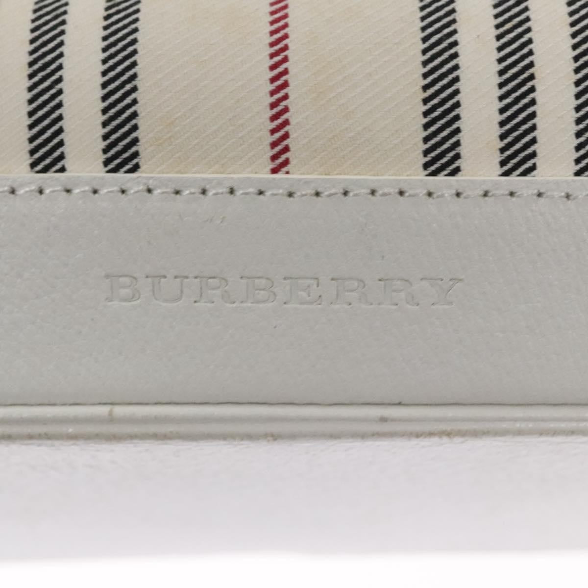 Burberry Nova Check Handbag Nova Check Canvas and leather, ECRU, CANVAS, Handbag