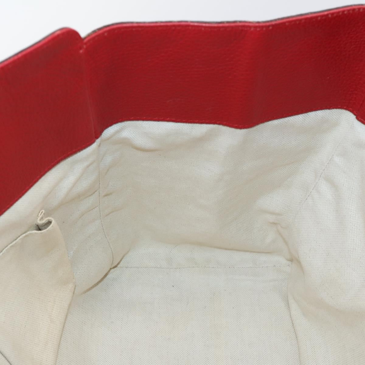 Gucci Swing Tote Leather, RED, LEATHER, Tote bag