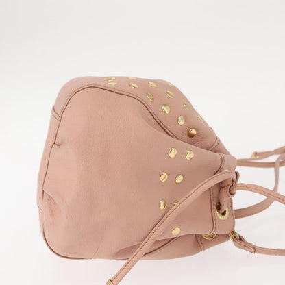 Burberry Blue Label shoulder bag Leather, PINK, LEATHER, Shoulder bag