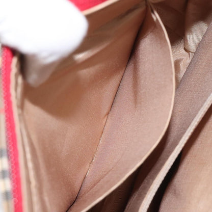 Burberry Nova Check Handbag Nova Check Canvas, BEIGE, CANVAS, Handbag