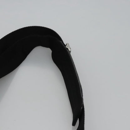 Gucci Vintage Flat Messenger Bag GG Canvas, BLACK, CANVAS, Shoulder bag