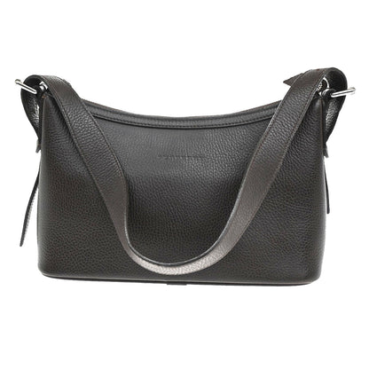 Burberry Vintage Shoulder Bag Leather, BROWN, LEATHER, Shoulder bag