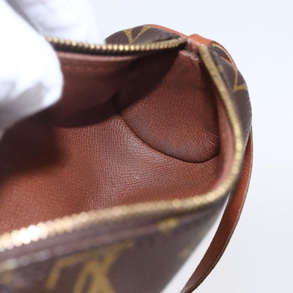Louis Vuitton Papillon Handbag Monogram Canvas, BROWN, CANVAS, Clutche & pouche
