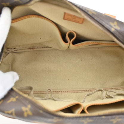 Louis Vuitton Deauville Handbag Monogram Canvas, BROWN, CANVAS, Handbag