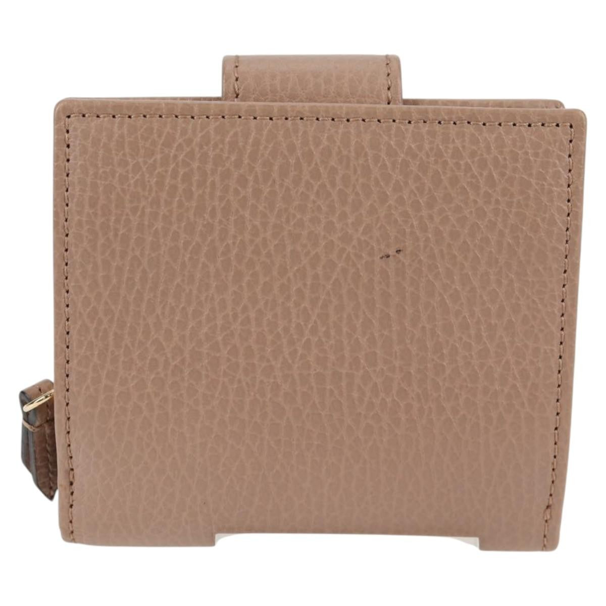 Gucci GG Marmont Wallet Leather, BEIGE, LEATHER, Wallets