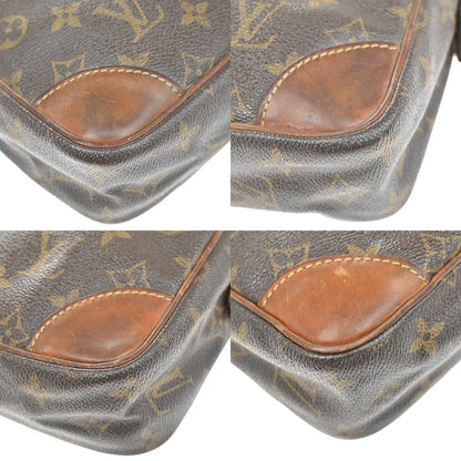 Louis Vuitton Compiegne Canvas, BROWN, LEATHER, Clutche & pouche