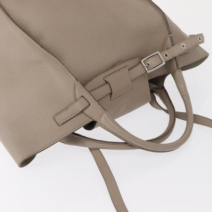 Celine Big Bag Grained Calfskin, BEIGE, LEATHER, Handbag