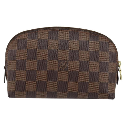 Louis Vuitton Cosmetic Pouch Damier, BROWN, CANVAS, Clutche & pouche