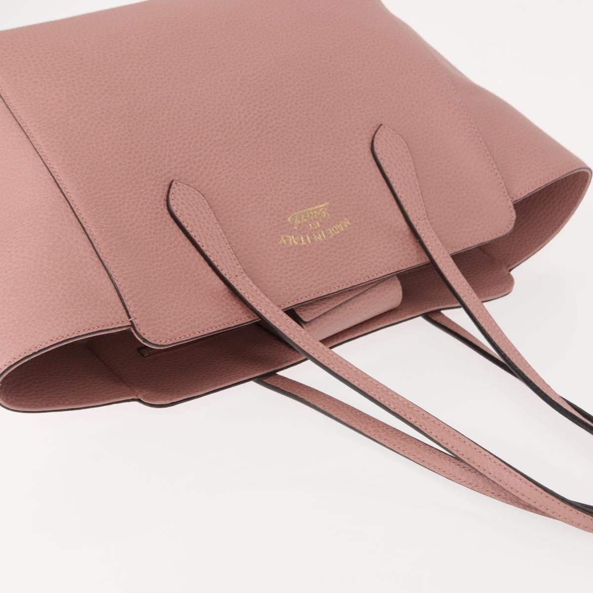 Gucci Swing Tote Leather, PINK, LEATHER, Tote bag
