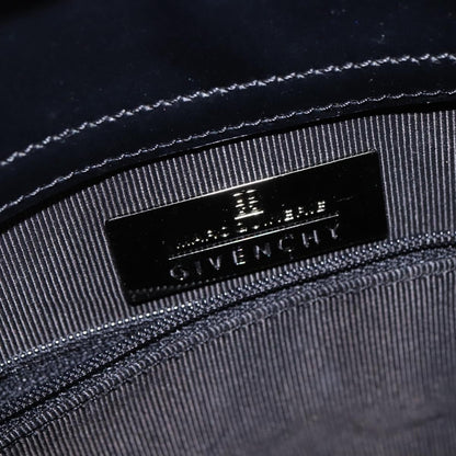 Givenchy Vintage 4G handbag Leather, NAVY, LEATHER, Handbag