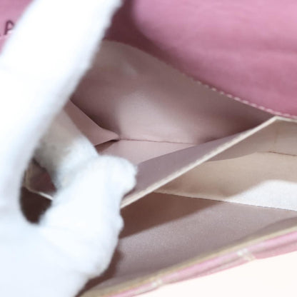 Chanel Travel Line Flap Bag Nylon, PINK, NYLON, Travel bag