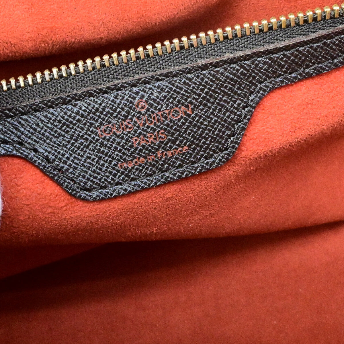 Louis Vuitton Brera Handbag Damier, BROWN, CANVAS, Handbag