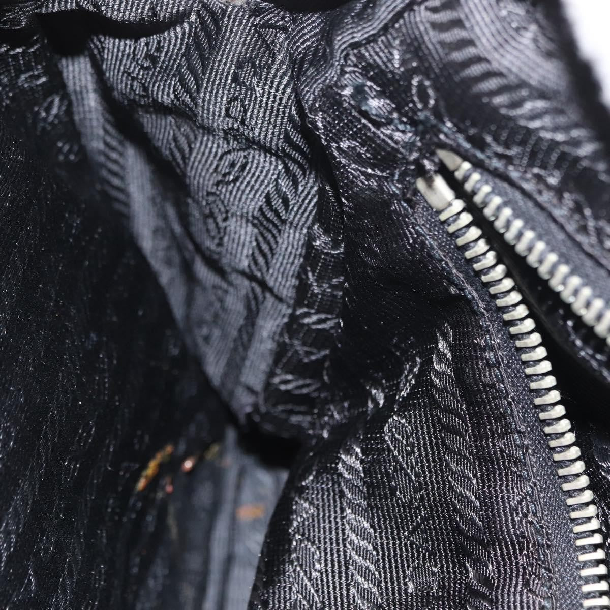 Prada Vintage Shoulder Bag Tessuto, BLACK, NYLON, Shoulder bag