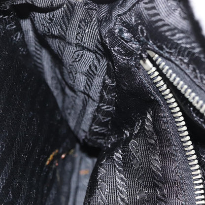 Prada Vintage Shoulder Bag Tessuto, BLACK, NYLON, Shoulder bag