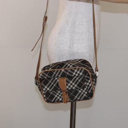 Burberry Nova Check Blue Label Canvas, BROWN, CANVAS, Shoulder bag