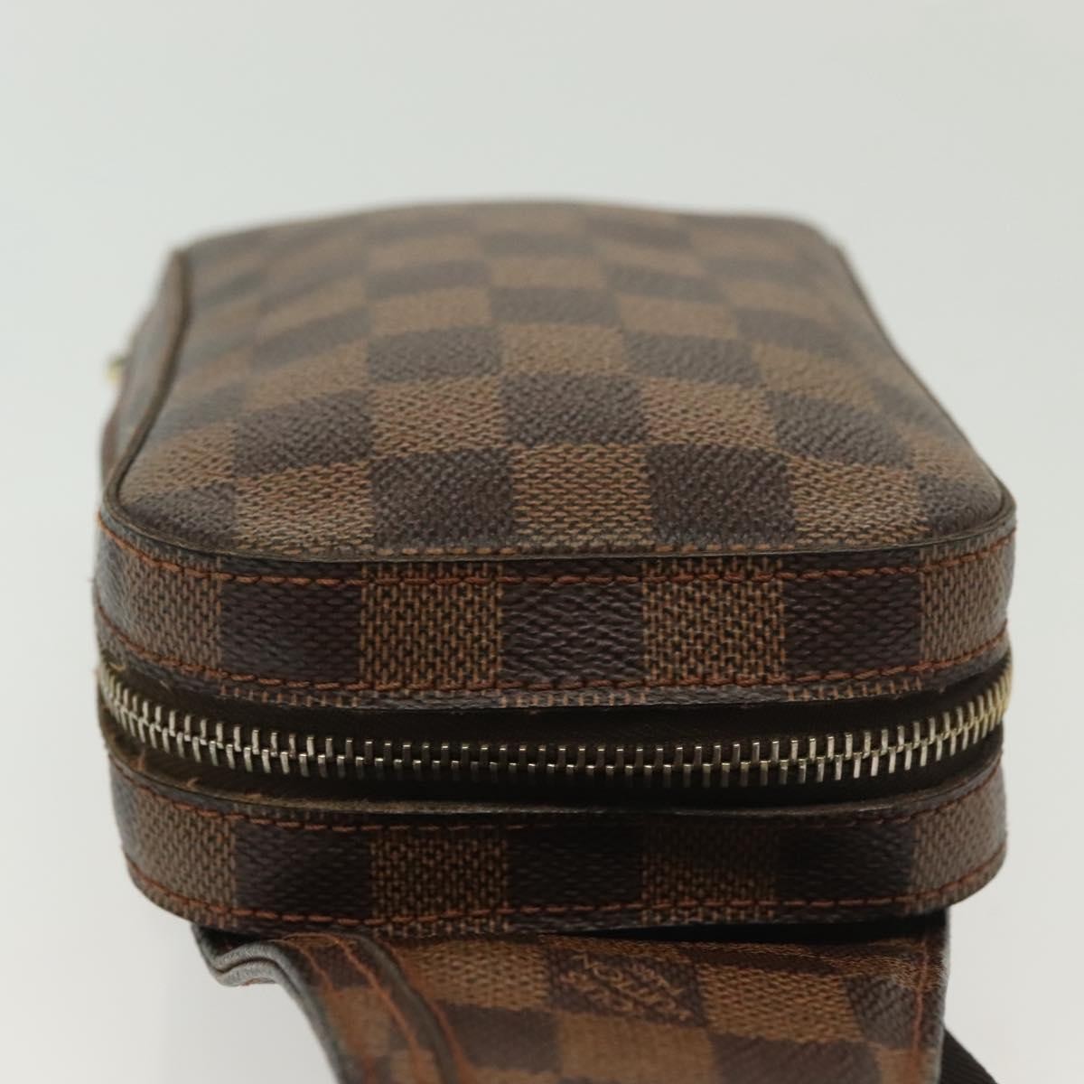 Louis Vuitton Geronimos Waist Bag Damier, BROWN, CANVAS, Shoulder bag
