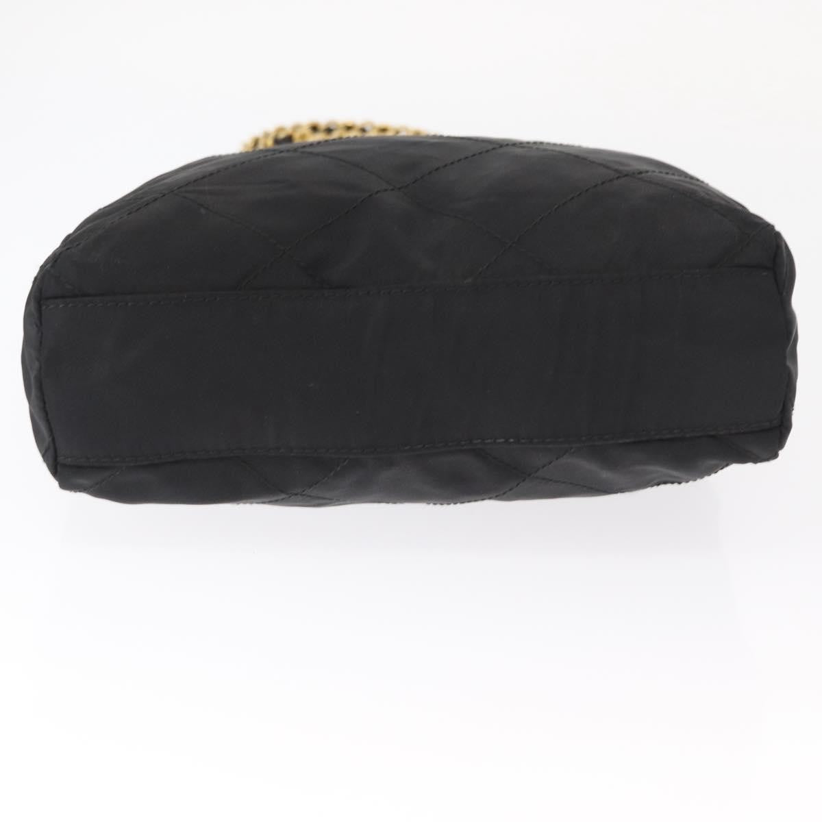 Prada Re-Edition 1995 Chain Tote Quilted Re-Nylon, BLACK, NYLON, Shoulder bag