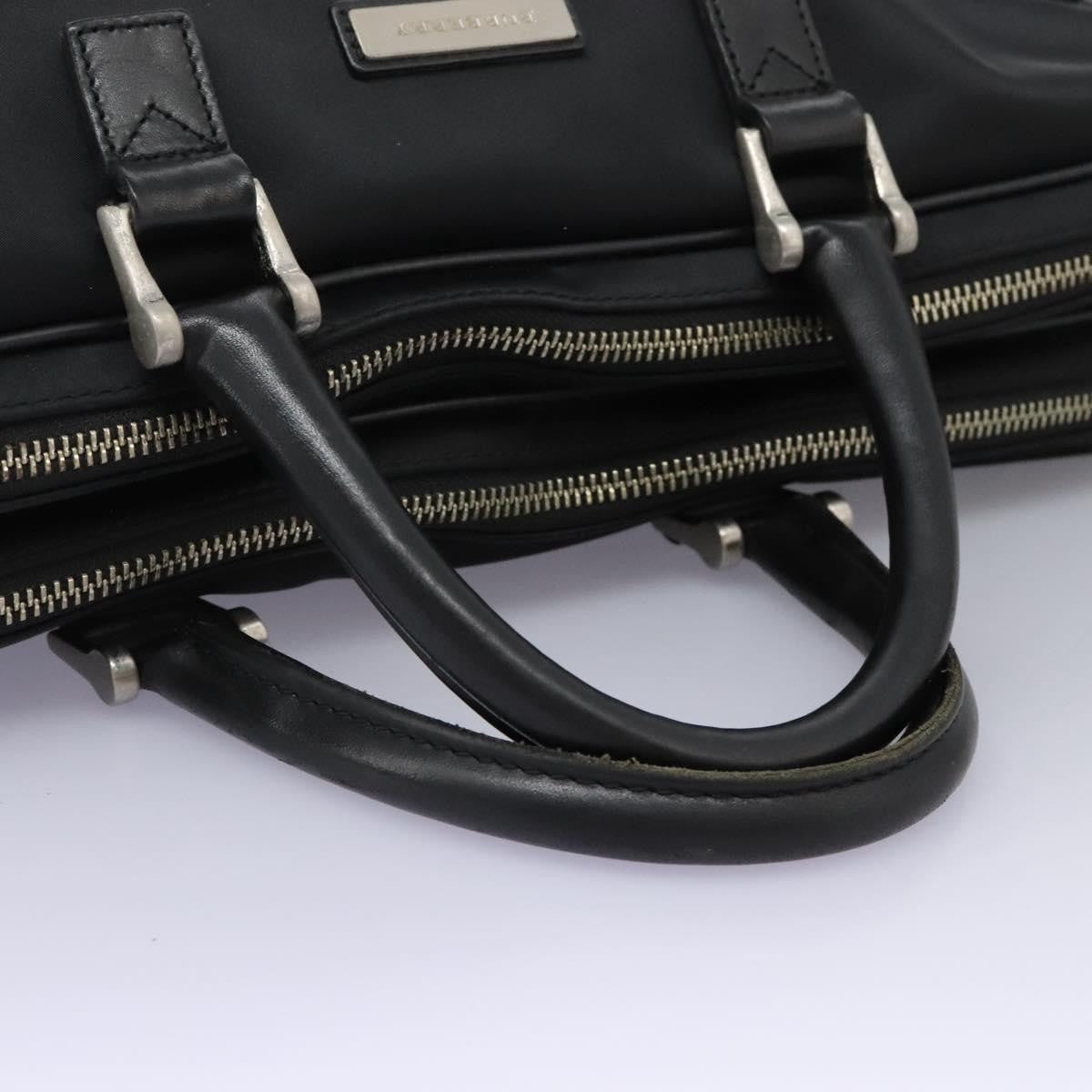 Burberry Black Label Business Bag Nylon, BLACK, NYLON, Briefcase