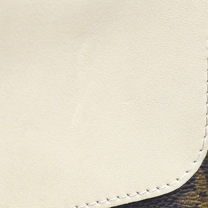 Louis Vuitton Locky Handbag Monogram Canvas with Leather, Brown, Canvas, Handbag