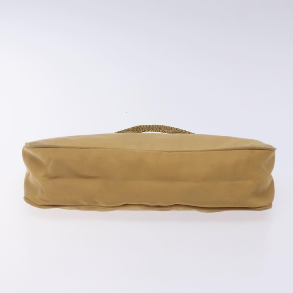 Prada Pochette Shoulder Bag Tessuto, BEIGE, NYLON, Clutche & pouche