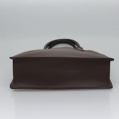 Louis Vuitton Sac Plat Bag Epi Leather, BROWN, LEATHER, Handbag