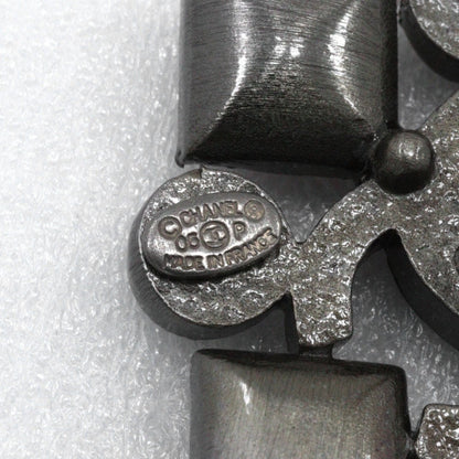 Chanel CC Coco Brooch Metal and Rhinestone, SILVER, METAL, Brooch