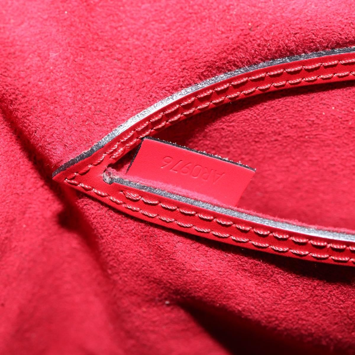 Louis Vuitton Alma Handbag Epi Leather, RED, LEATHER, Handbag