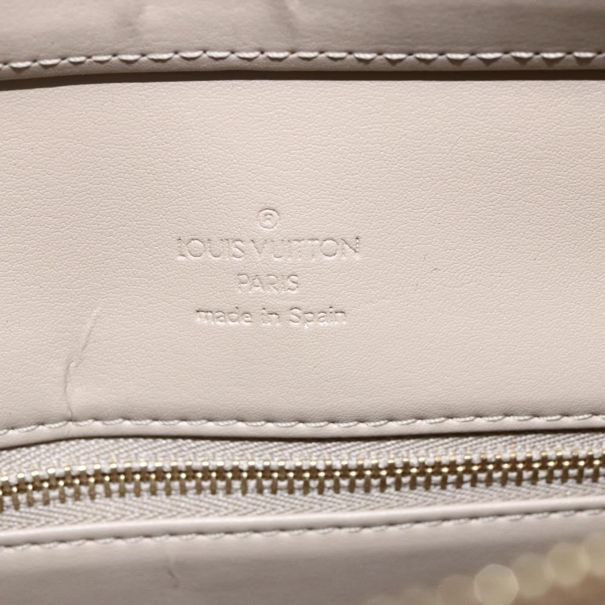 Louis Vuitton Houston Handbag Monogram Vernis, BEIGE, PATENT_LEATHER, Handbag