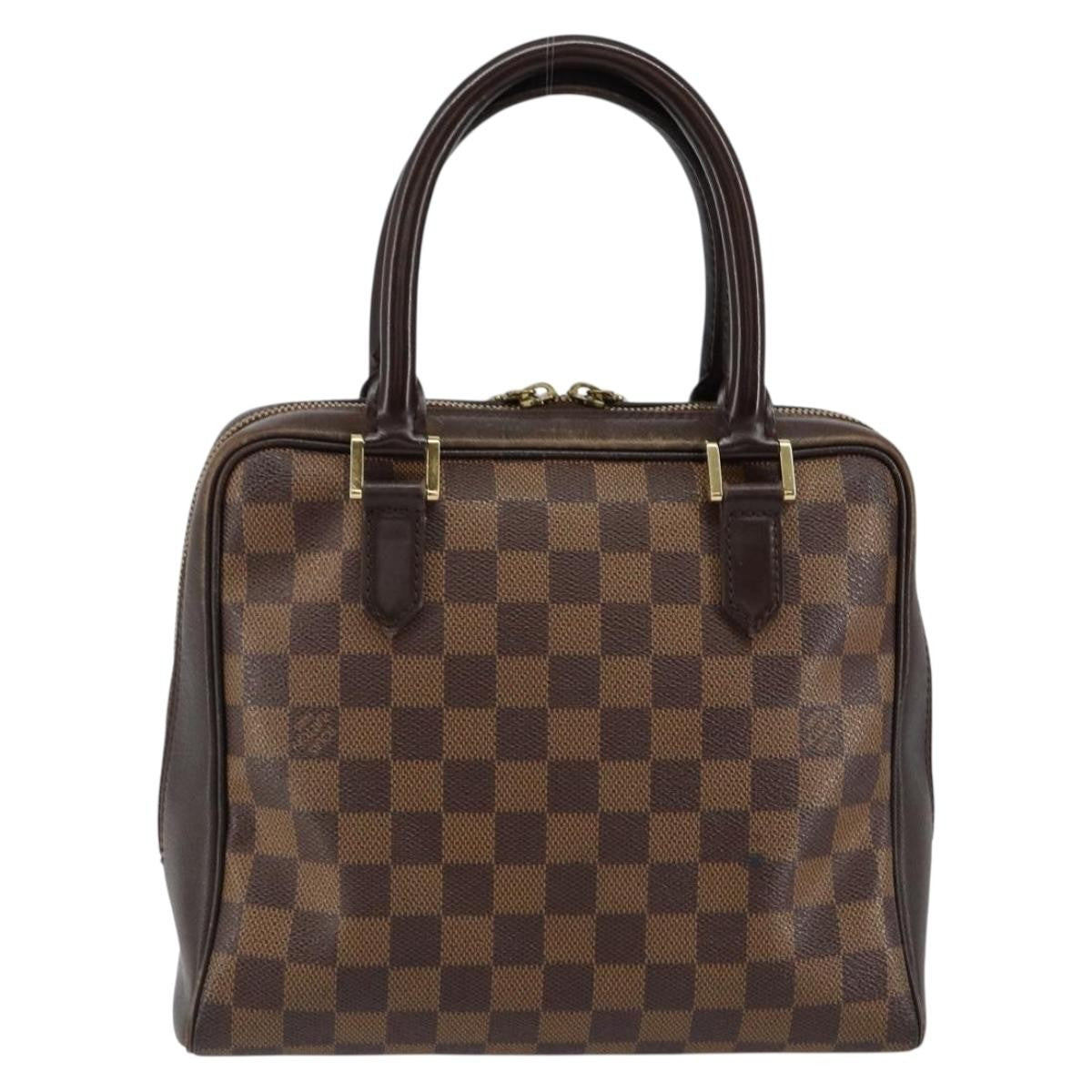 Louis Vuitton Brera Handbag Damier, BROWN, CANVAS, Handbag