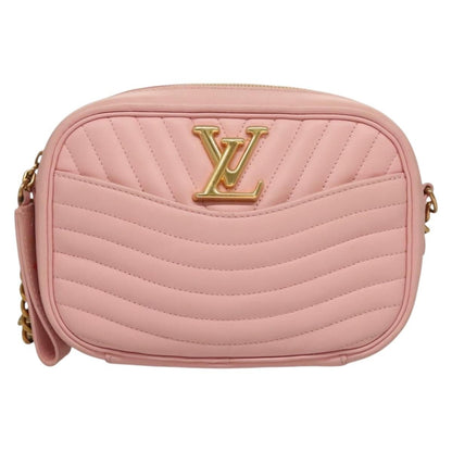 Louis Vuitton New Wave Camera Bag Quilted Leather, PINK, LEATHER, Crossbody bag
