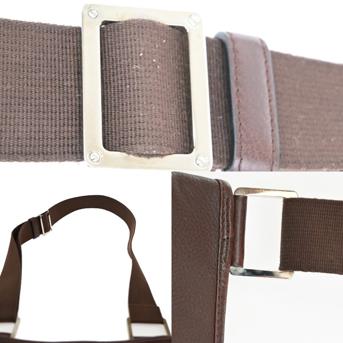 Loewe Anagram Shoulder Bag Leather, BROWN, LEATHER, Shoulder bag