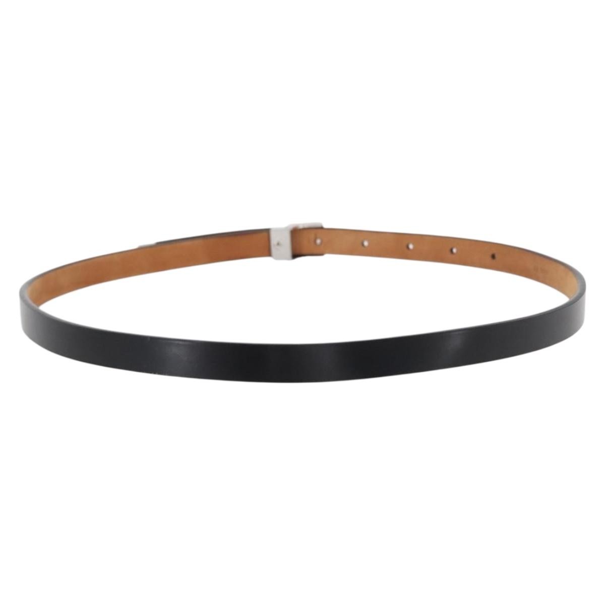 Louis Vuitton Carre Belt Leather, BLACK, LEATHER, Belts