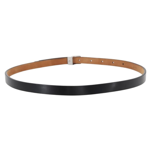 Louis Vuitton Carre Belt Leather, BLACK, LEATHER, Belts